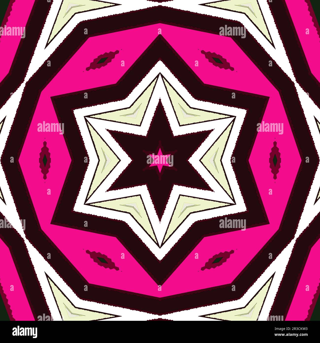 Arrière-plan fractal abstrait numérique généré Banque D'Images