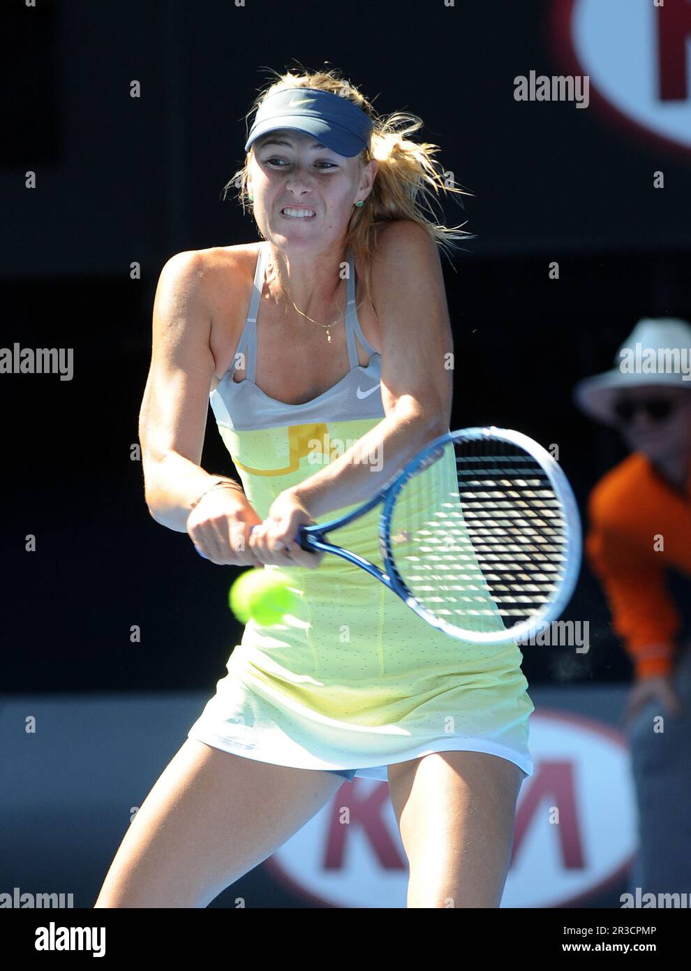 Maria Sharapova (RUS) remporte le quatrième match Open d'Australie 2013 dimanche 20 janvier 2013., Credit:Avalon Banque D'Images