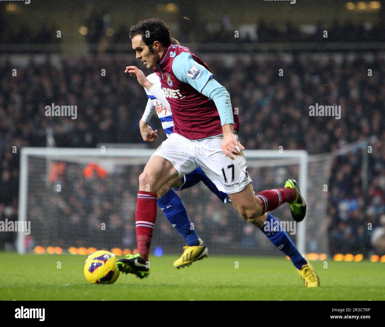 Joey O'Brien de West Ham UnitedWest Ham United 2012/13 West Ham United V Queens Park Rangers 19/01/13 la première Ligue photo: Kieran Galvin, crédit: Banque D'Images