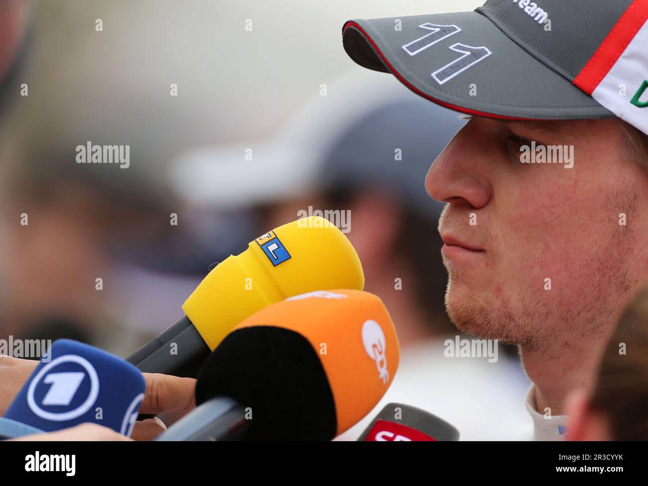 Nico Hulkenberg (GER), Sauber F1 équipe Formule 1 équipe 20.04.2013. Championnat du monde de Formule 1, Rd 4, Grand Prix de Bahreïn, Sakhir, Bahreïn, Qualification Banque D'Images