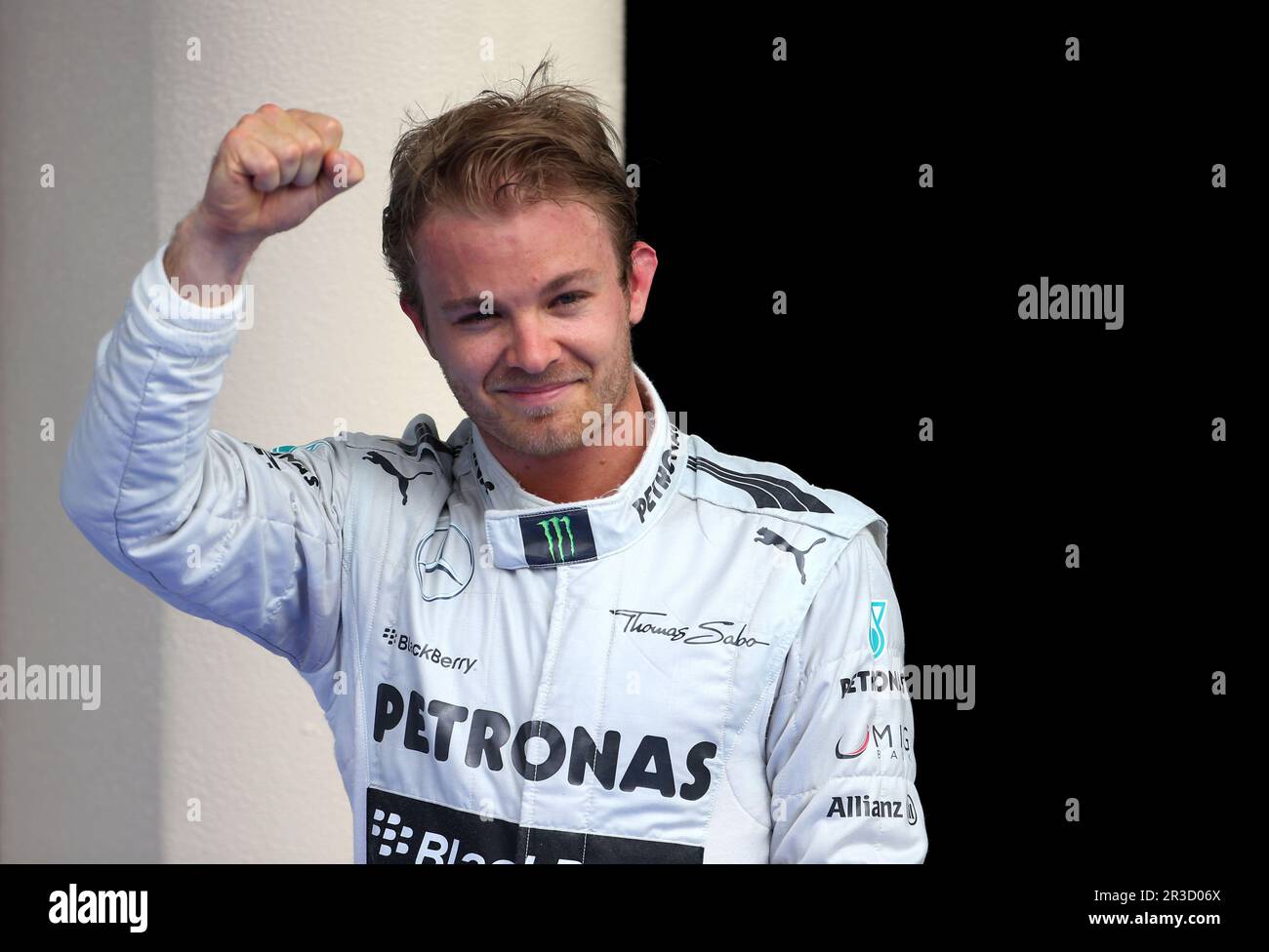 Nico Rosberg (GER), Mercedes GP 20.04.2013. Championnat du monde de Formule 1, Rd 4, Grand Prix de Bahreïn, Sakhir, Bahreïn, Jour de qualification, crédit : FOTOSPORTS Banque D'Images