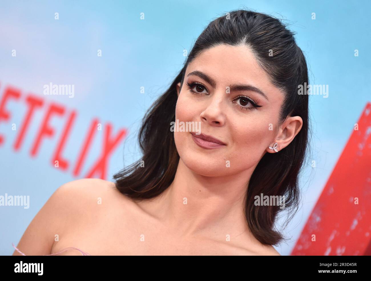 Los Angeles, États-Unis. 22nd mai 2023. Monica Barbaro arrive à la première à Los Angeles de la série Netflix "FUBAR" qui s'est tenue au Grove sur 22 mai 2023 à Los Angeles, en Californie. © Lisa OConnor/AFF-USA.com crédit: AFF/Alamy Live News Banque D'Images