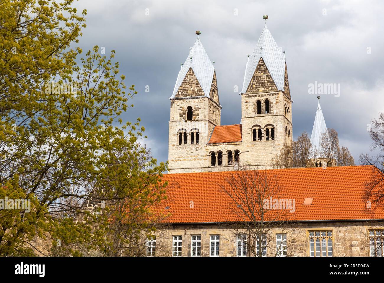 Impressions de la ville de résine de halberstadt Banque D'Images