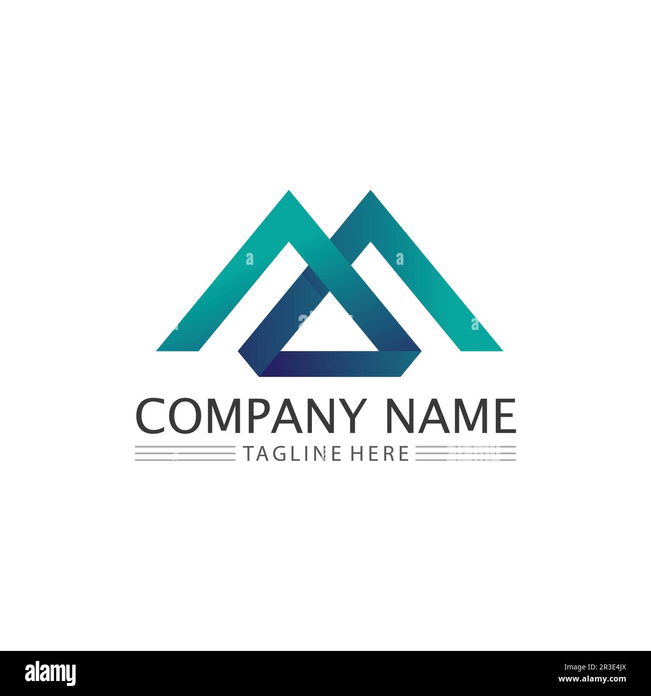 Mountain Icon logo Template Vector illustration design Outdoor Adventure et Expedition Design logo Illustration de Vecteur