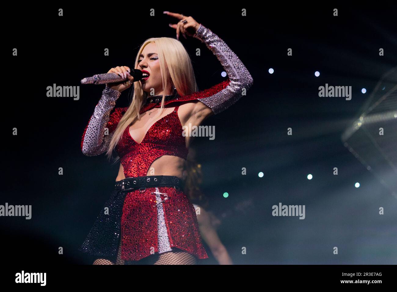 Italie 15 Mai 2023 Ava Max - Amanda Ava Koci - Live at fabrique Milan © Andrea Ripamonti / Alay Banque D'Images