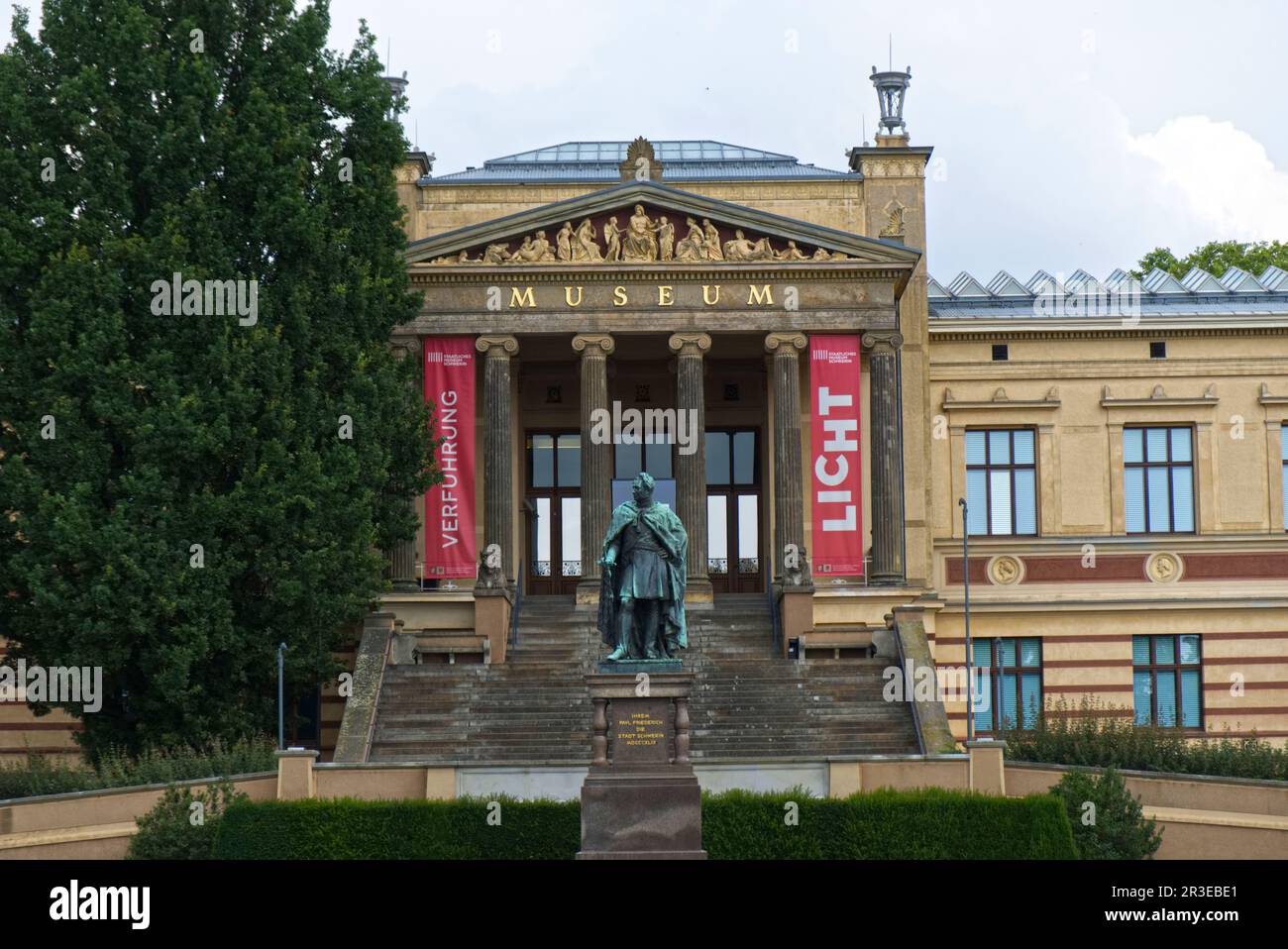 Schwerin, musée, capitale de l'État, Mecklembourg-Poméranie-Occidentale, Allemagne Banque D'Images