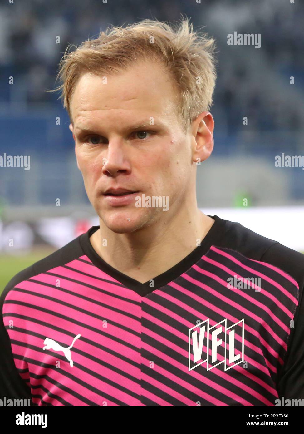 Sören Bertram VfL Osnabrück football 3.Liga 19.saison Spieltag 2021-2022 1. FC Magdeburg contre Banque D'Images