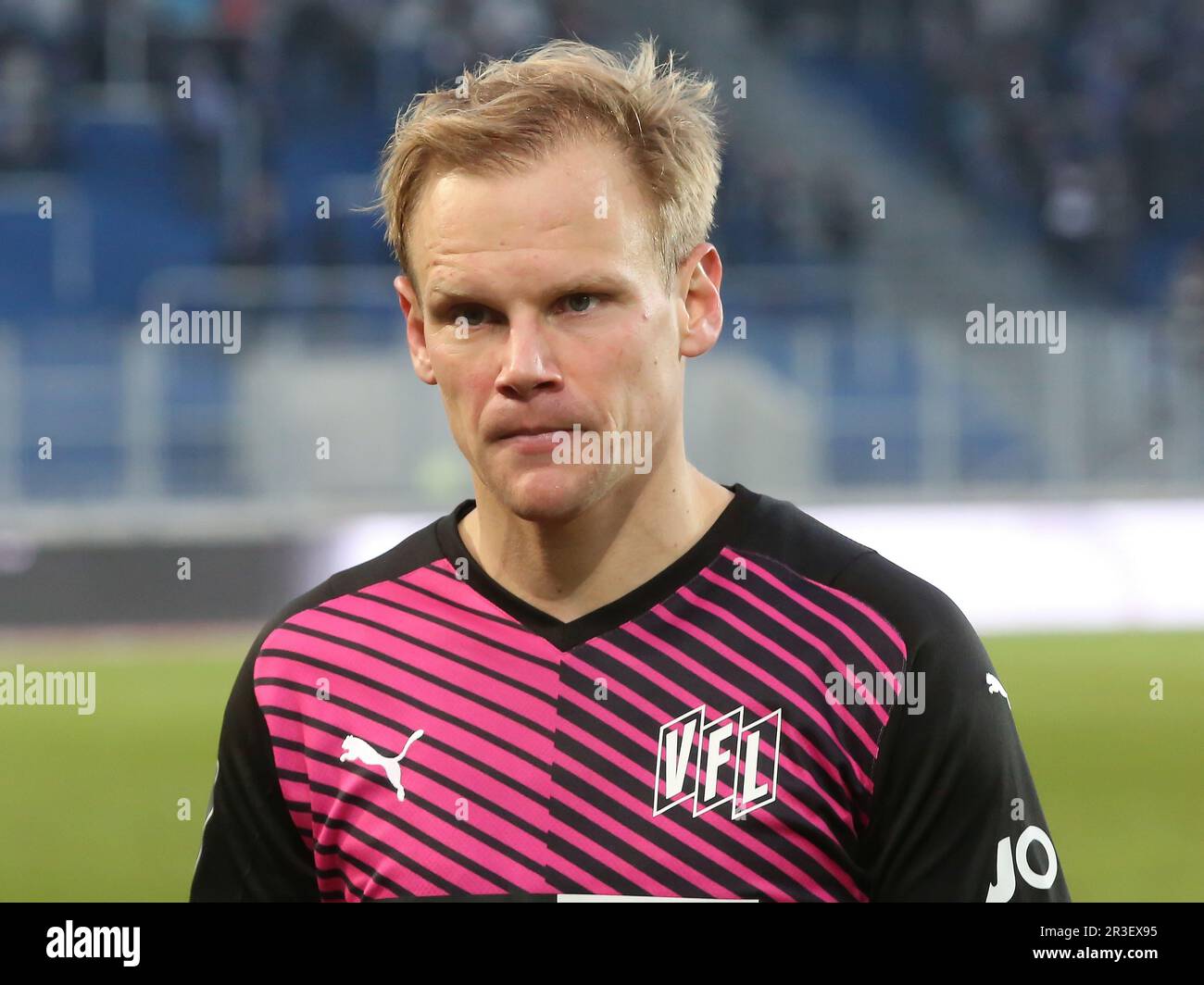 Sören Bertram VfL Osnabrück football 3.Liga 19.saison Spieltag 2021-2022 1. FC Magdeburg contre Banque D'Images