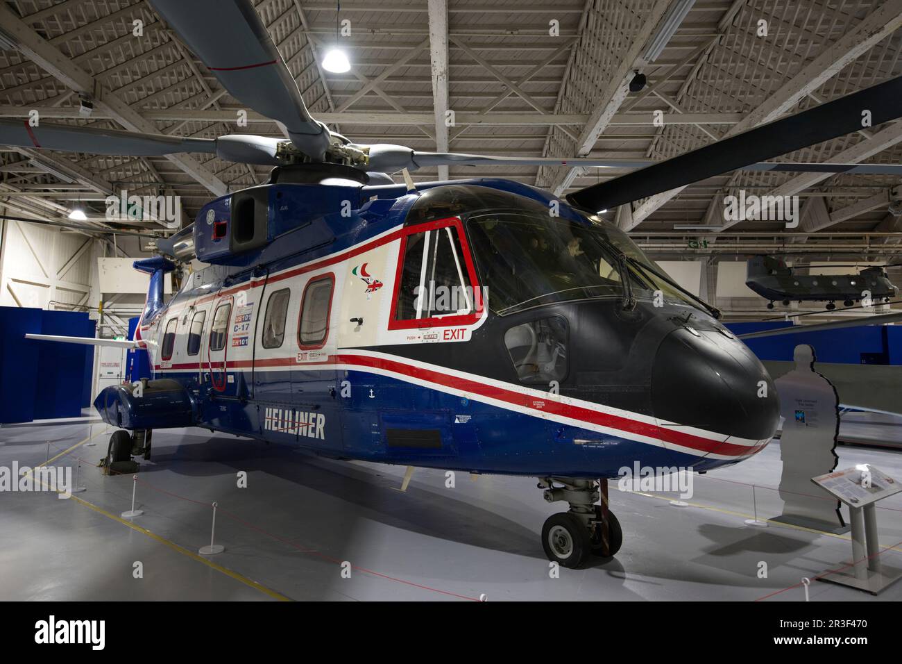 AW101 (EH101) hélicoptère Merlin Banque D'Images