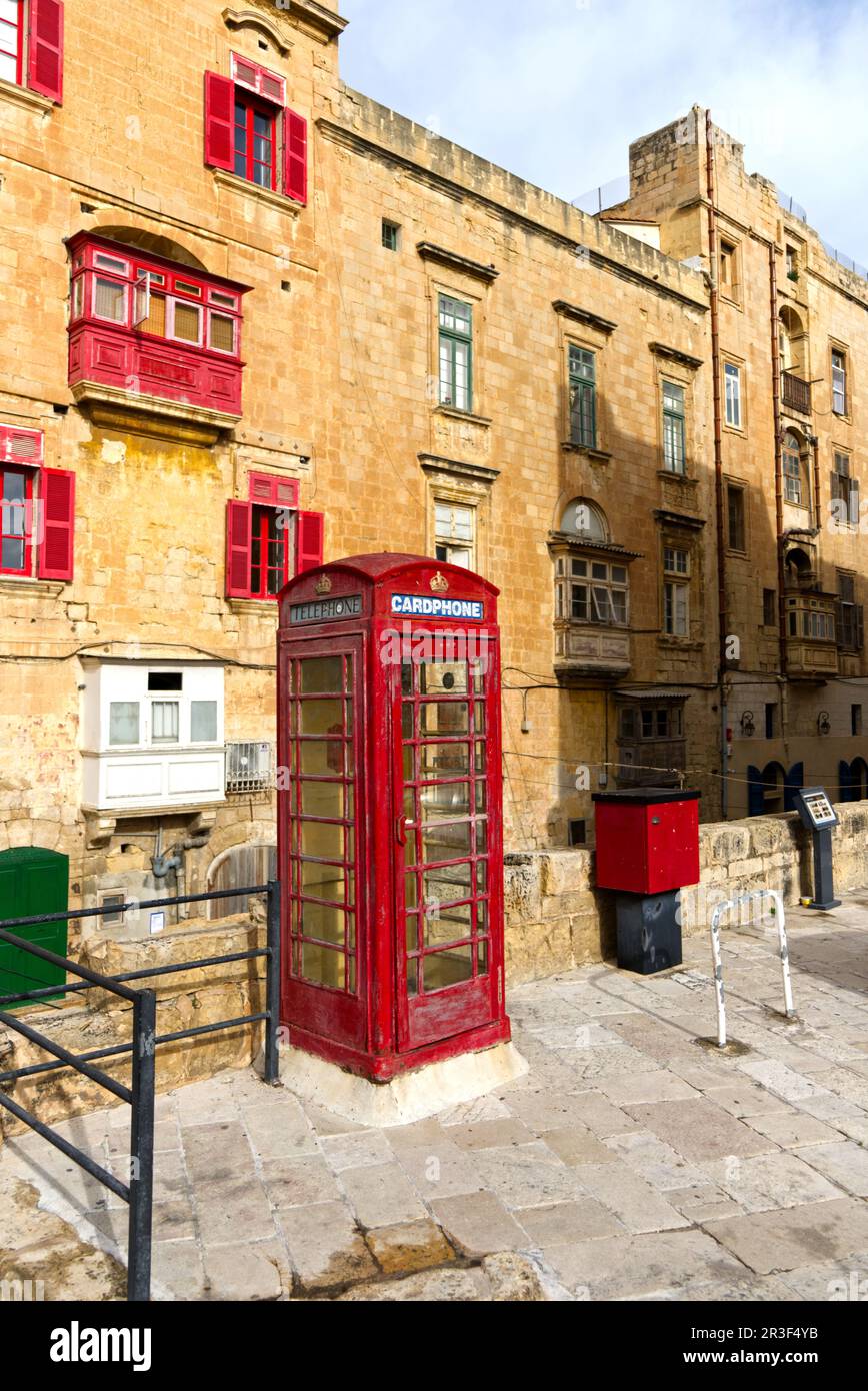 Valletta, Mer méditerranée, pays insulaire, Malte Banque D'Images