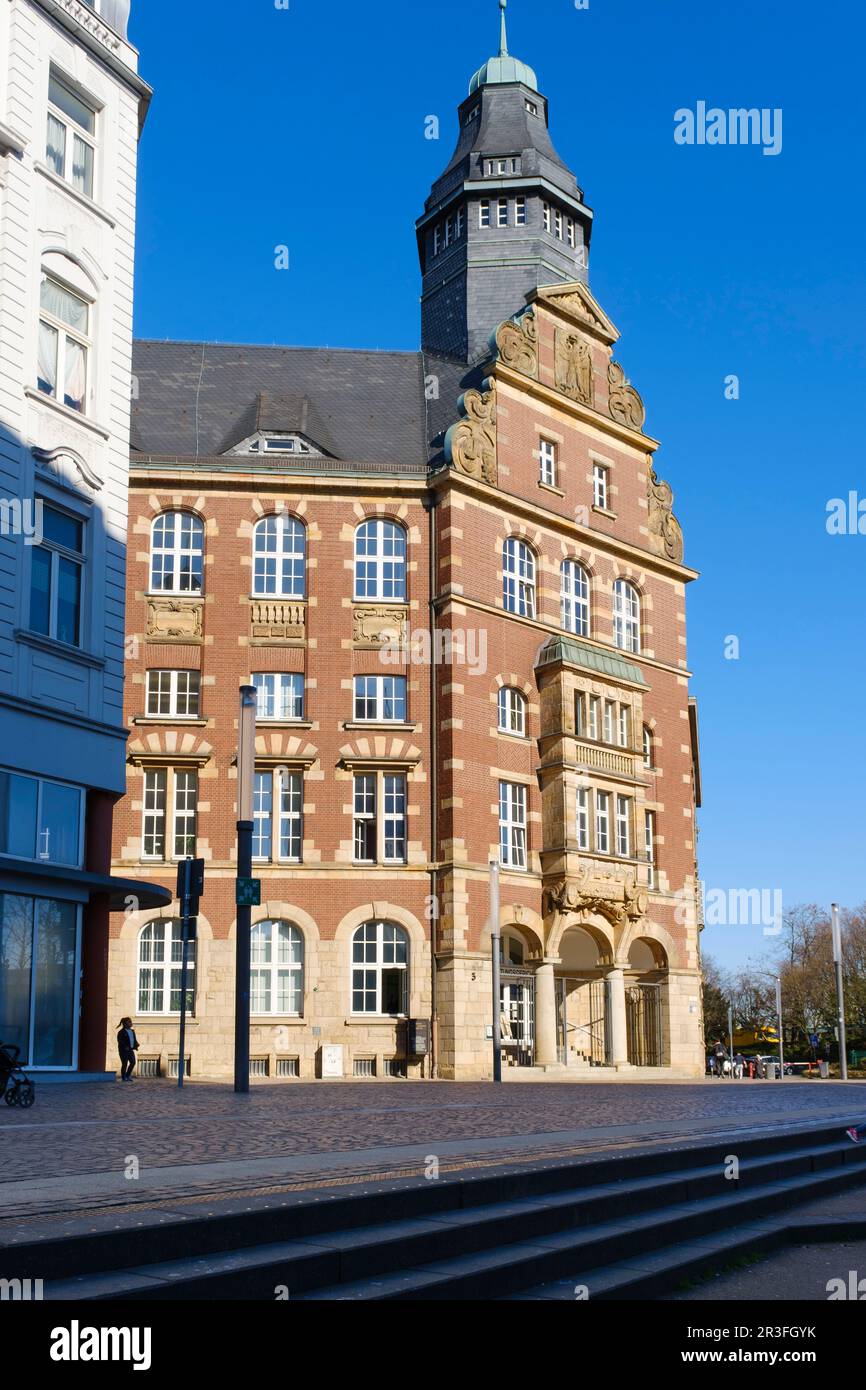 Justice administrative à l'ancien bureau de poste, Gelsenkirchen, région de Ruhr Banque D'Images