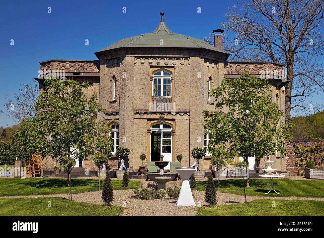 Pavillon mauresque, Rhénanie-du-Bas, Rhénanie-du-Nord-Westphalie, Allemagne, Europe Banque D'Images