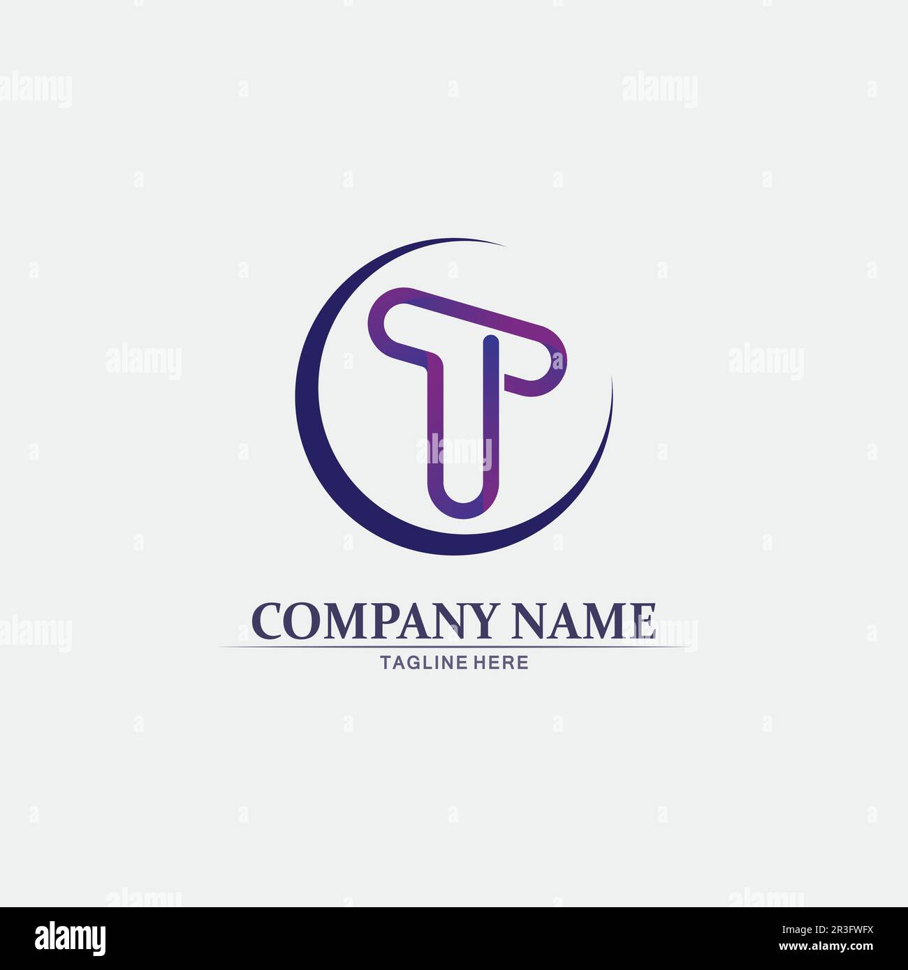 Lettre T, logo T police vectorielle motif alphabet et icône T. Illustration de Vecteur