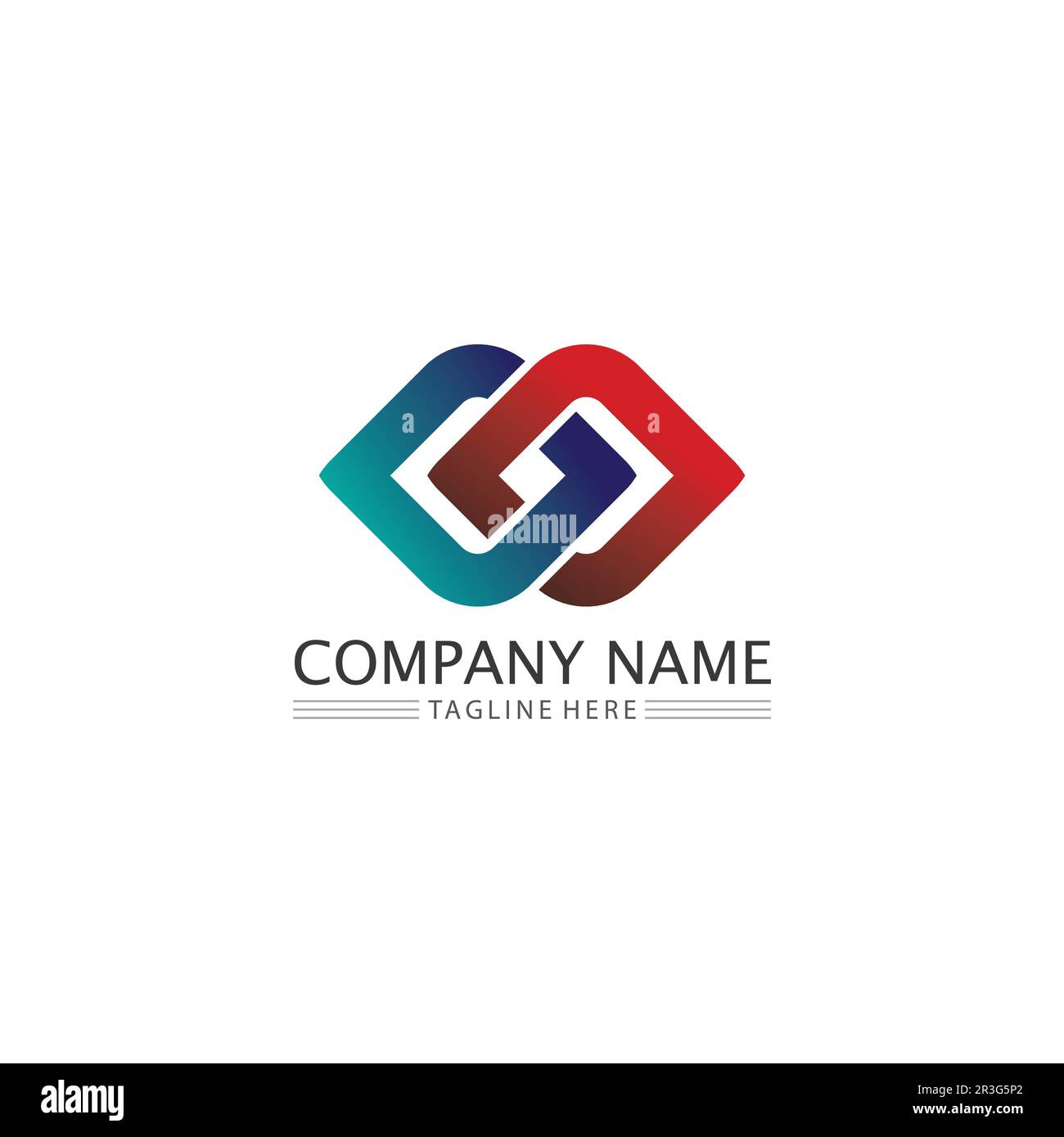 logo infinity design et 8 icône, vecteur, signe, logo créatif pour les entreprises et symbole infinity d'entreprise Illustration de Vecteur