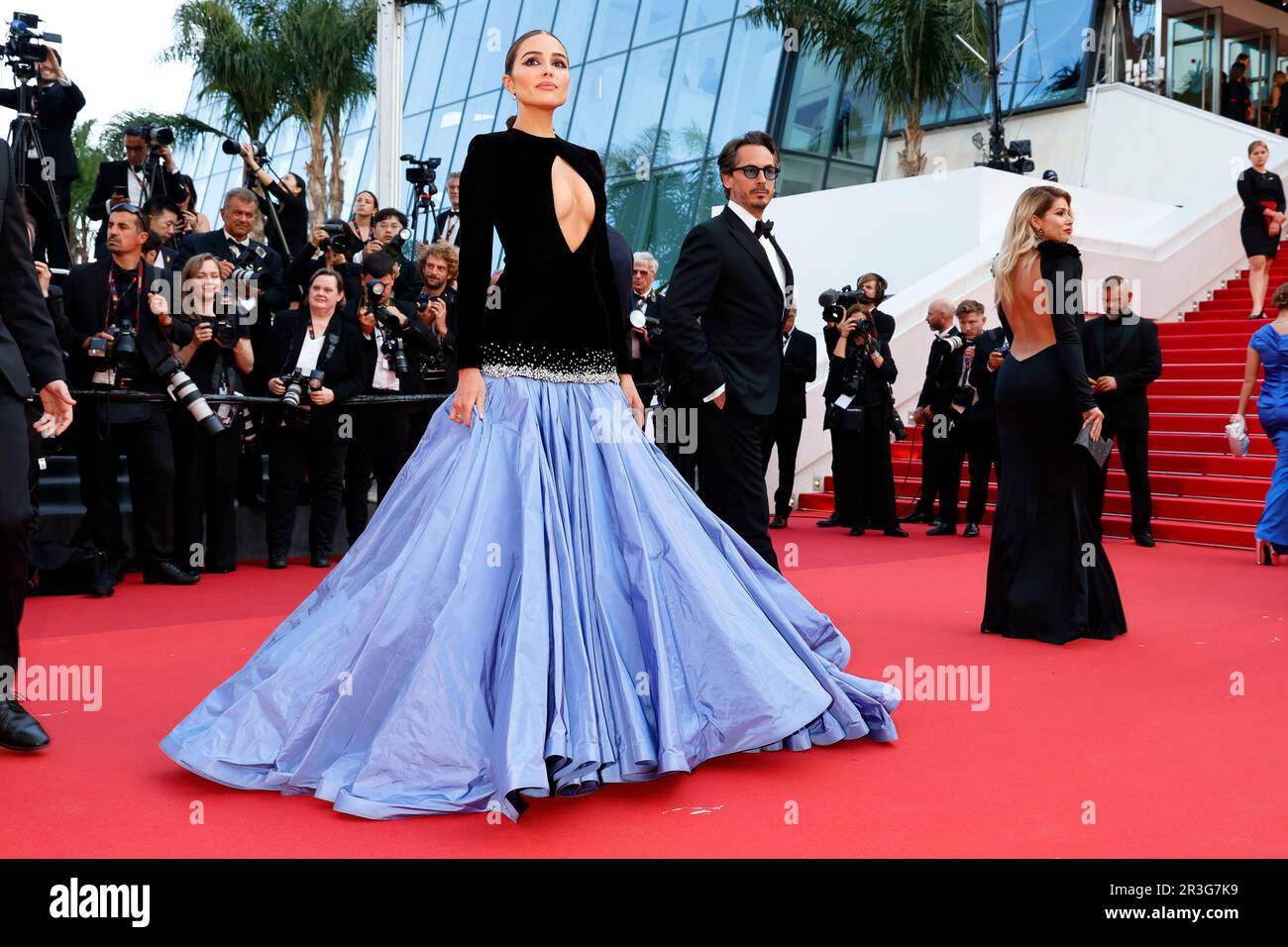 Cannes, France, le 23 mai 2023. Olivia Culpo participe à la première de la ville astéroïde lors