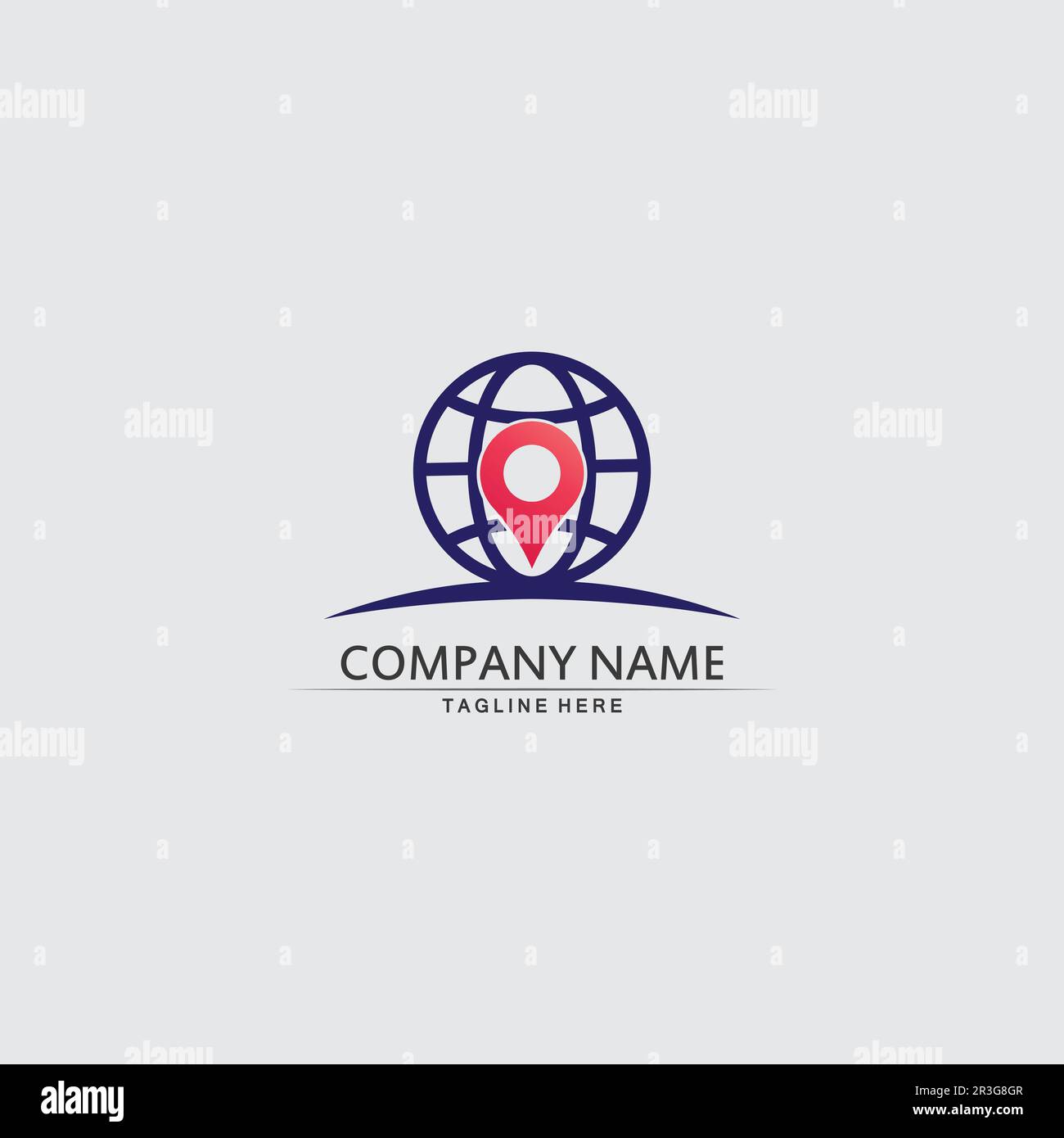 Icône d'emplacement, logo carte pour cartes google Maps, signe ...