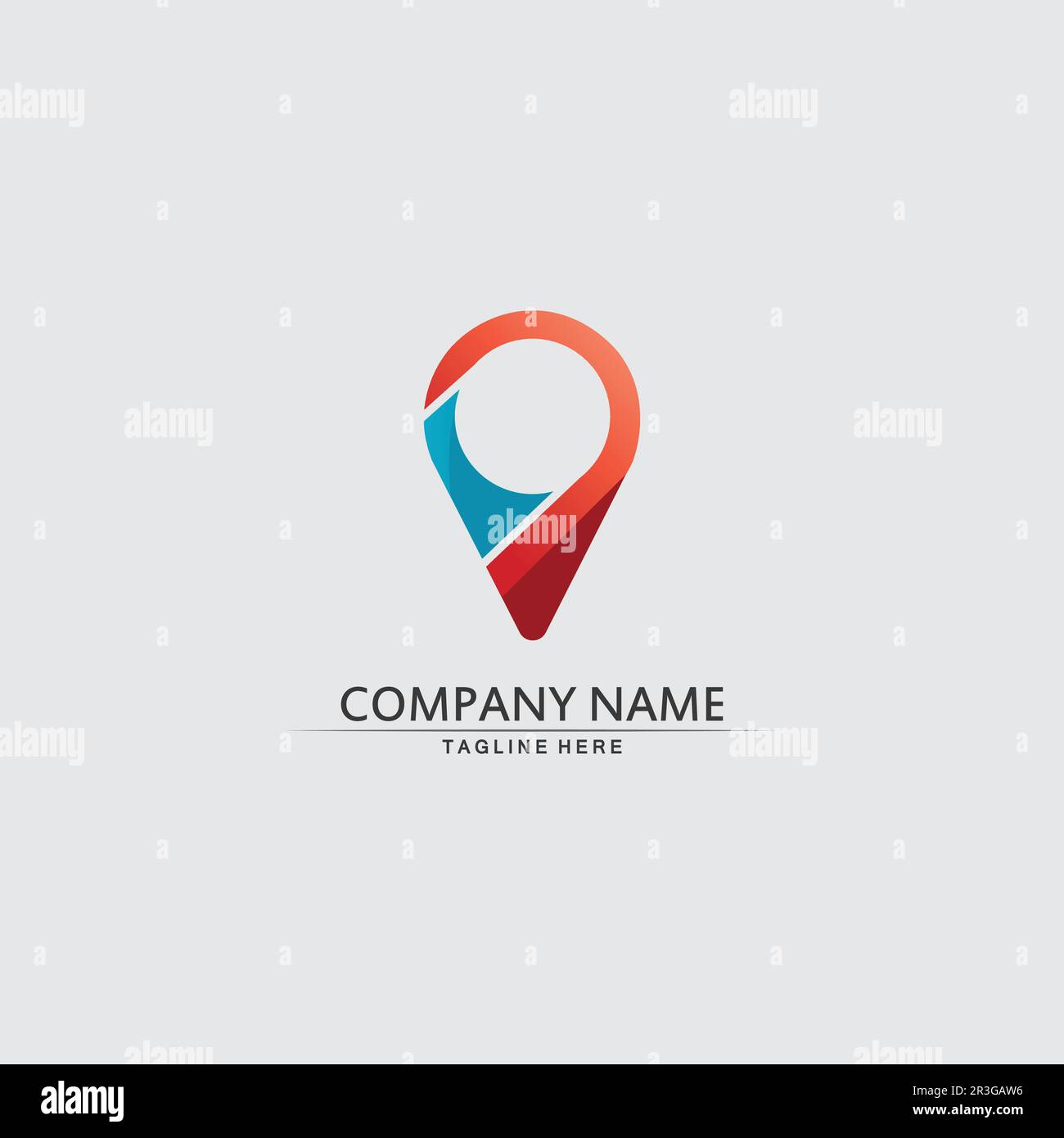 Icône d'emplacement, logo carte pour cartes google Maps, signe ...