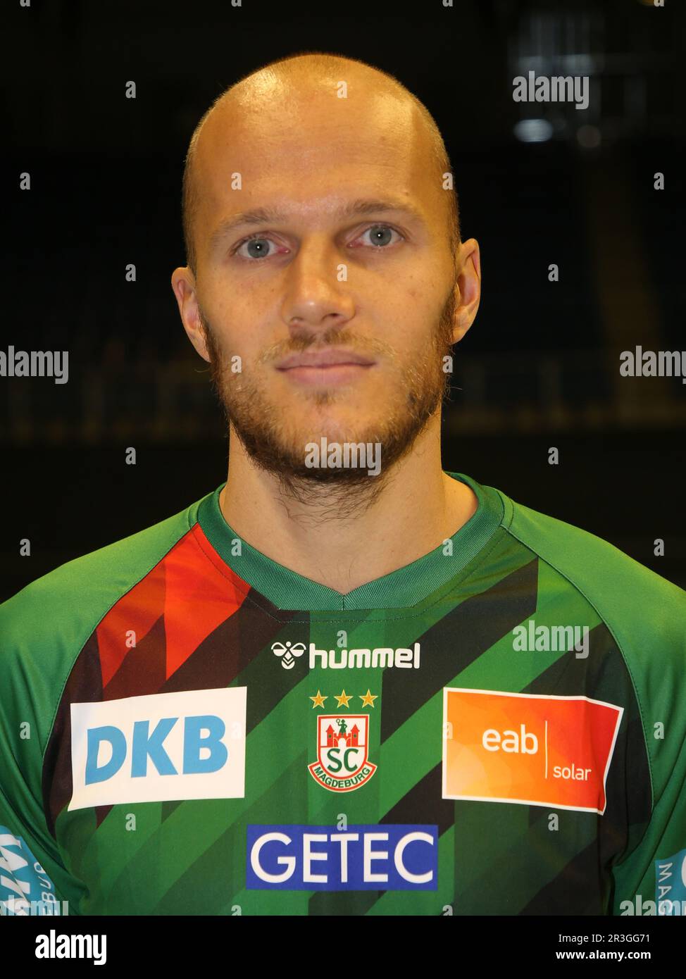 Joueur de handball Tim Hornke SC Magdeburg 17 LIQUI MOLY HBL Handball Bundesliga saison 2022-23 Banque D'Images