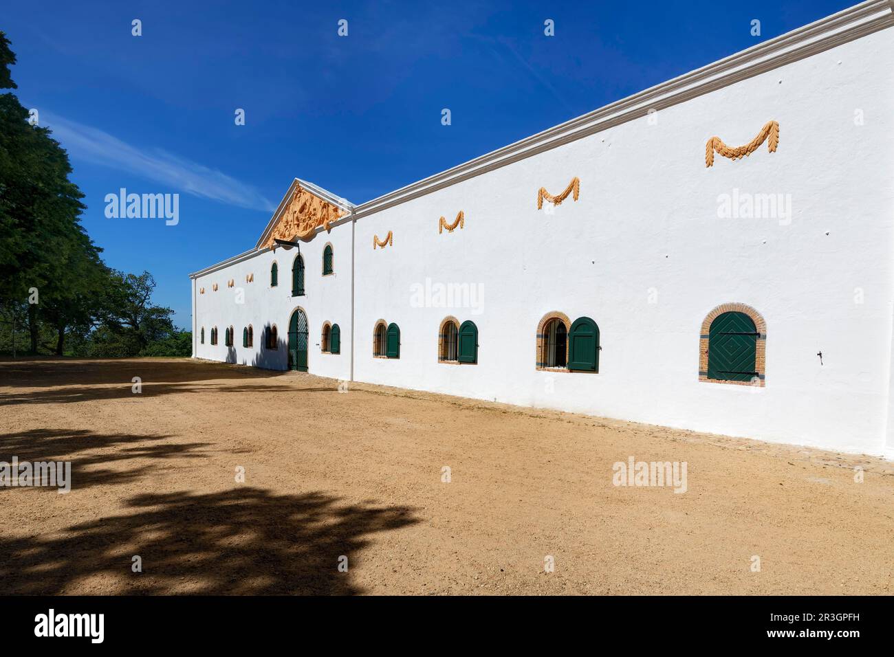 Groot Constantia Wine Estate, bâtiment historique de style architectural hollandais, le Cap, Afrique du Sud Banque D'Images