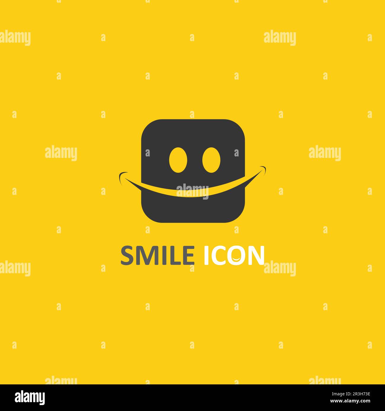 Smile icône, sourire, logo vecteur design Happy emoticon Business, drôle design et vecteur emoji bonheur Illustration de Vecteur