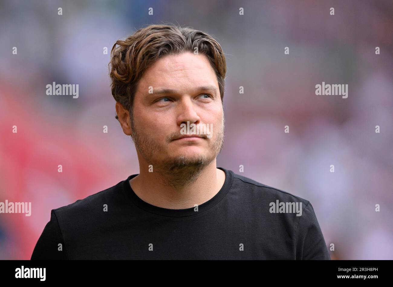 Entraîneur Edin Terzic Borussia Dortmund BVB Portrait, WWK Arena, Augsbourg, Bavière, Allemagne Banque D'Images