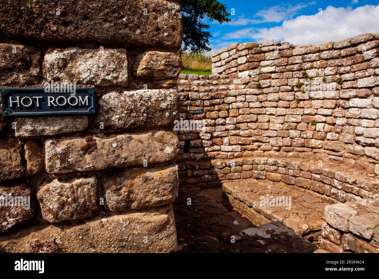 Chester fort, Hexham, Northumberland, Angleterre, Royaume-Uni Banque D'Images