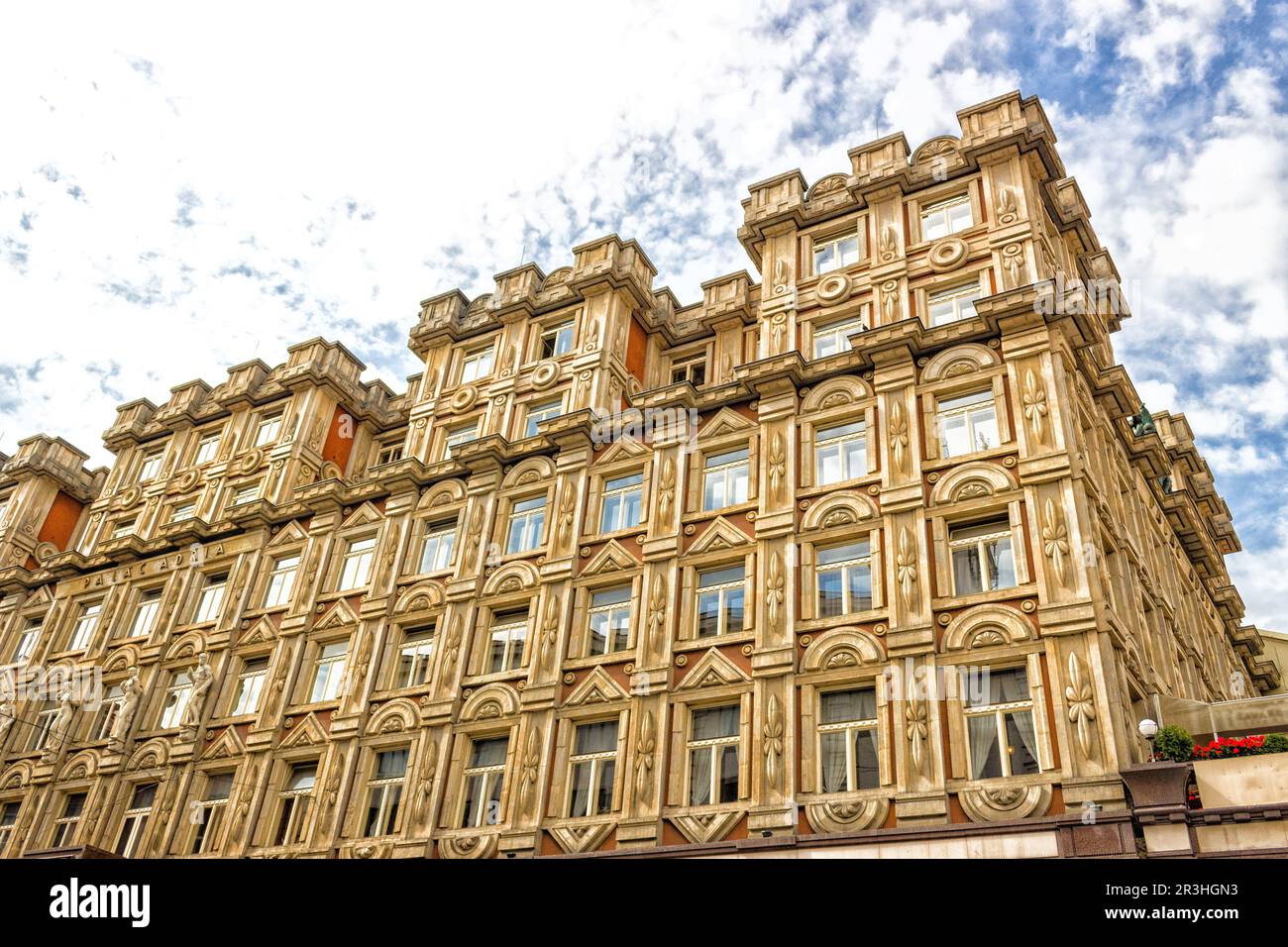 Architecture de Prague Banque D'Images