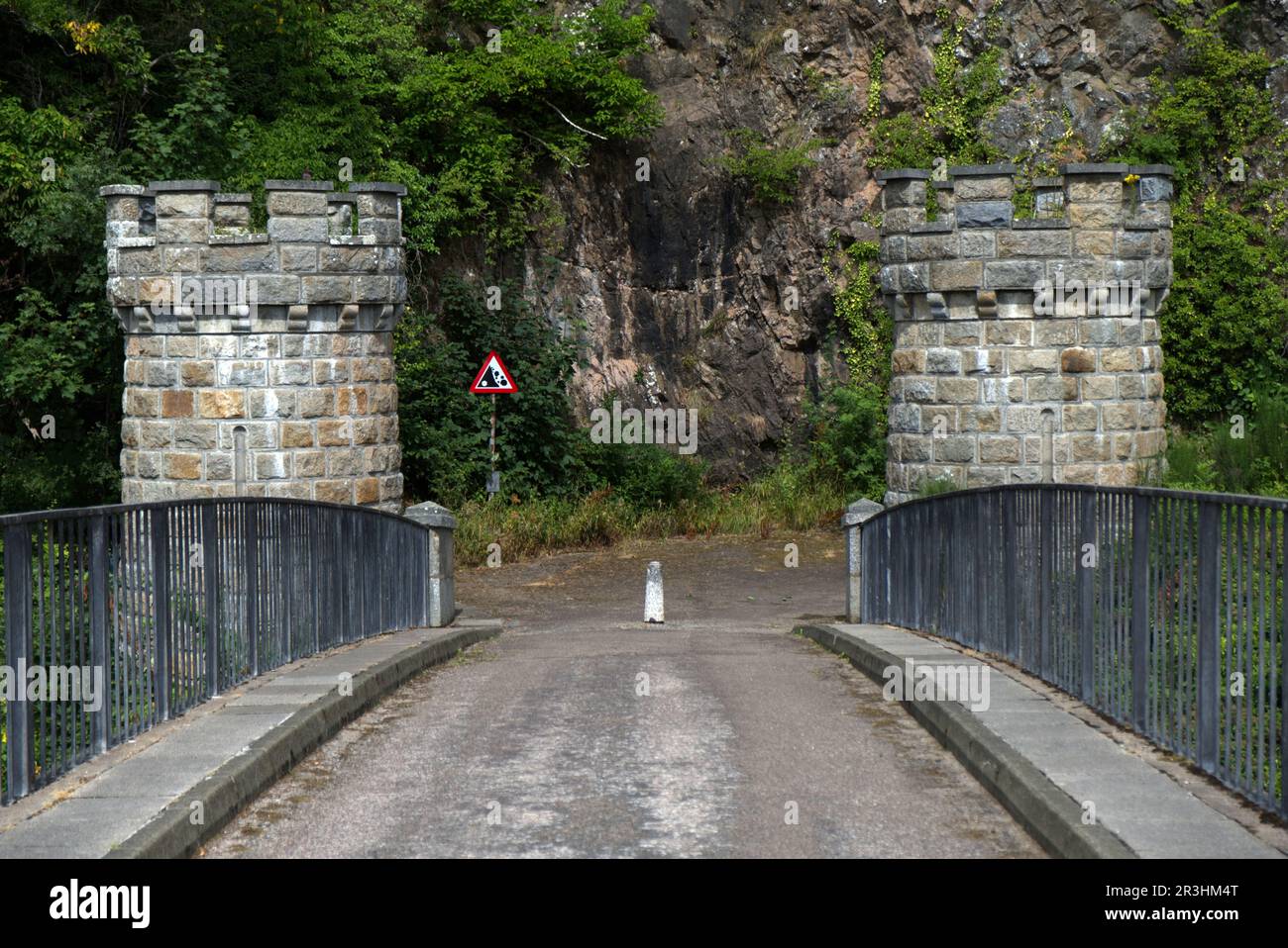 Pont Craigellachie, River Spey, Abertour, Highland, Royaume-Uni Banque D'Images
