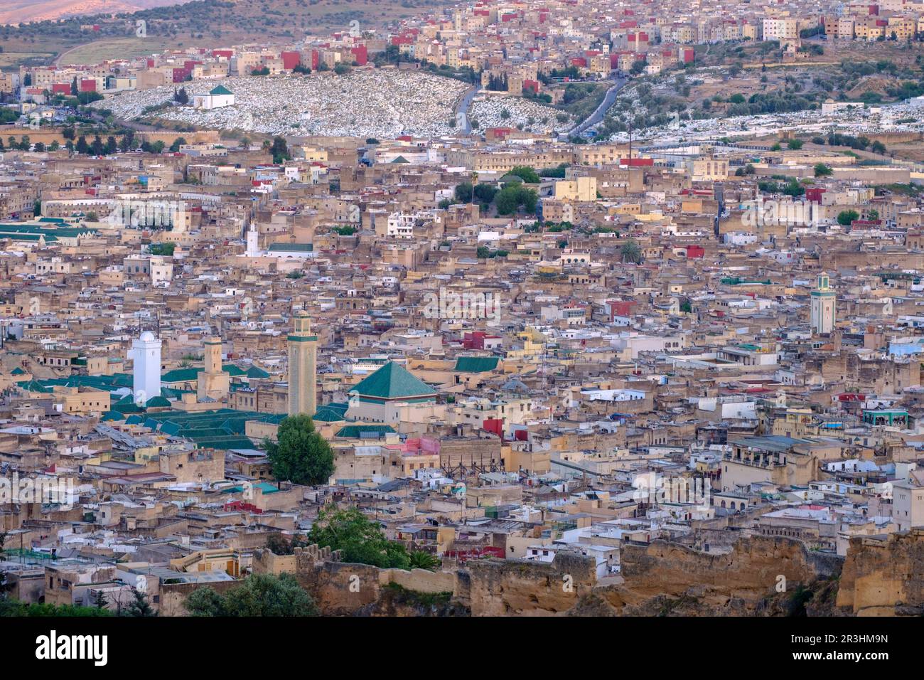 Mosquée Al Karaouine, construite en 859, la plus ancienne université du monde, Fès, maroc