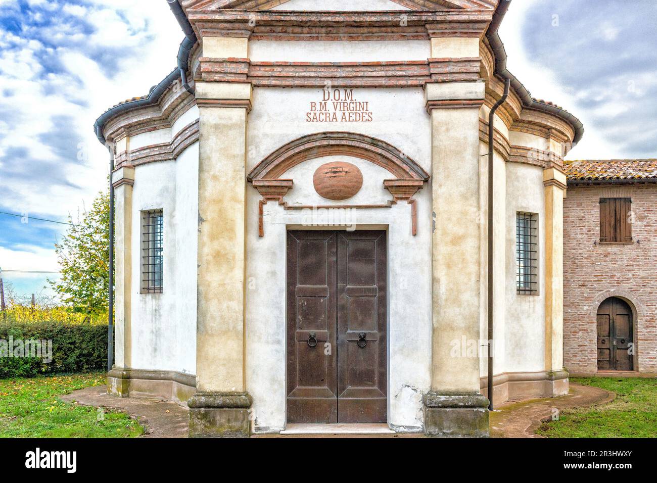 Église oratoire du XVIIe siècle en Italie Banque D'Images