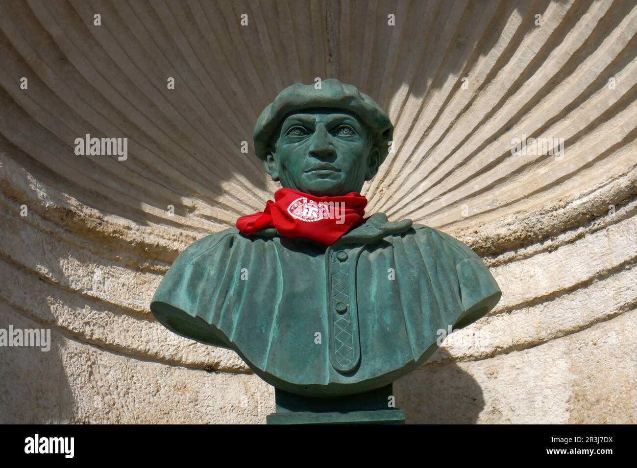 Monument d'Aita mari à San Sebastian Banque D'Images