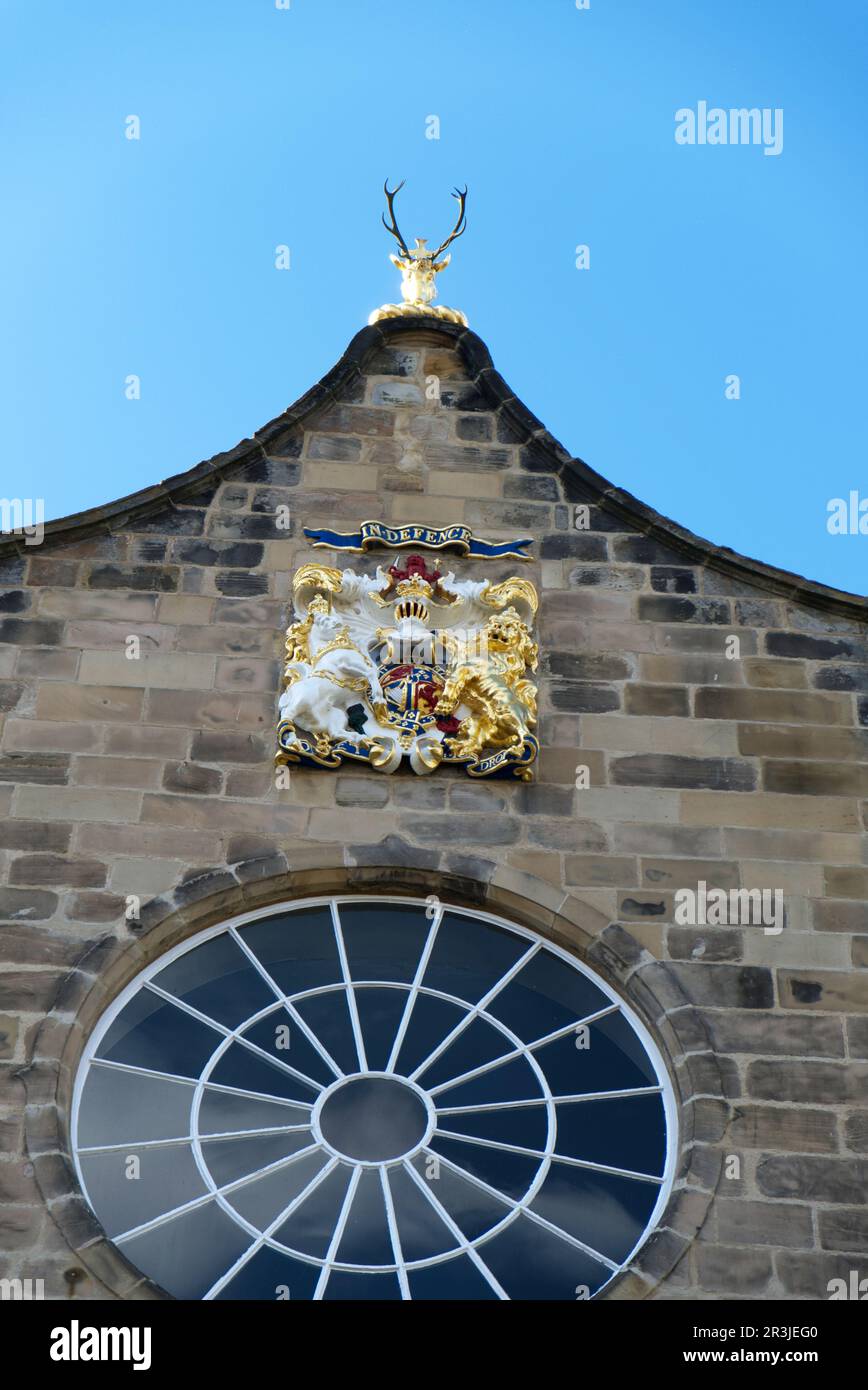 Édimbourg, Canongate Kirk, Écosse, Grande-Bretagne Banque D'Images