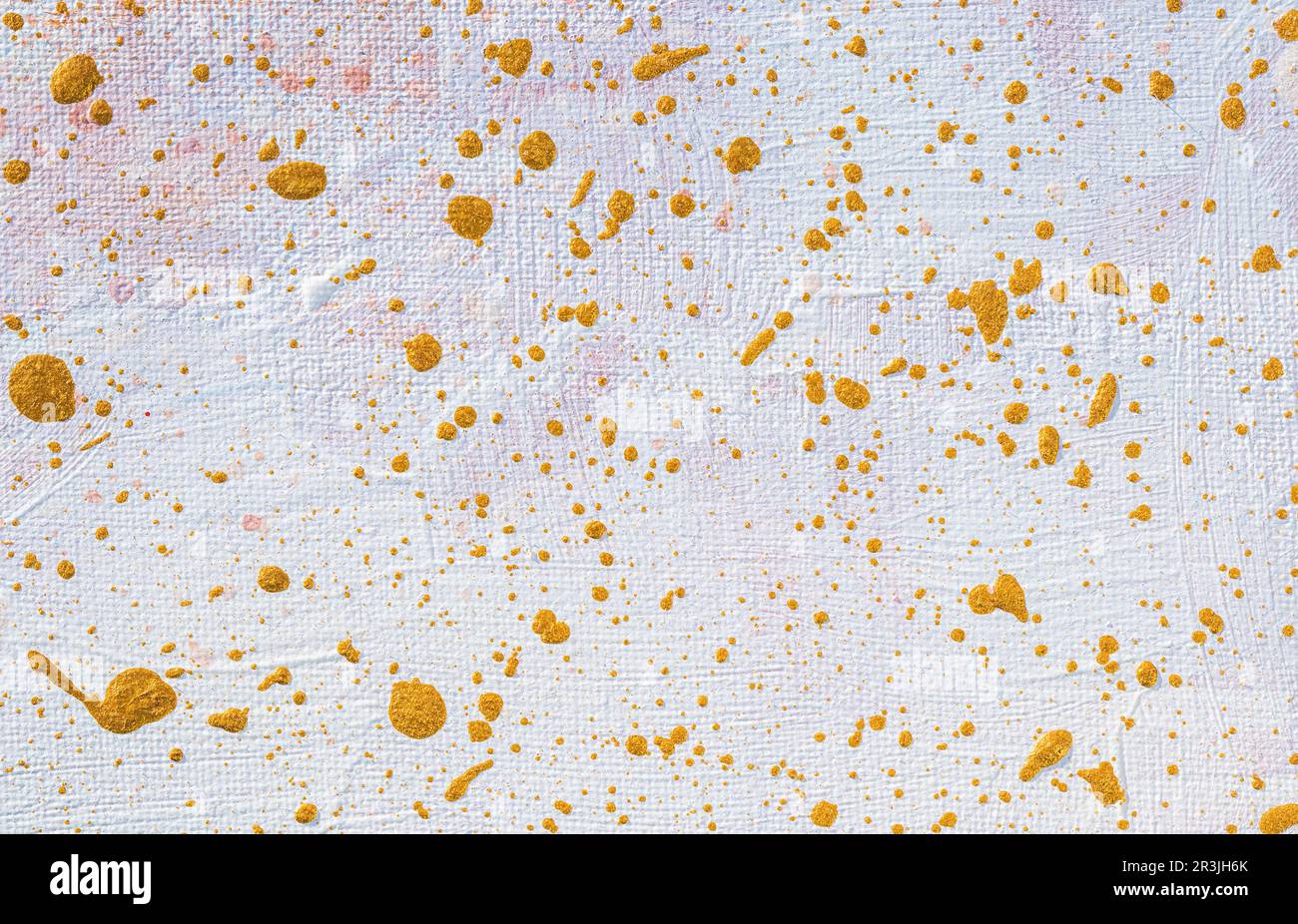 Peinture acrylique sur toile, arrière-plan artistique abstrait. Fragment d'art moderne, coups de pinceau de peinture à l'huile Banque D'Images