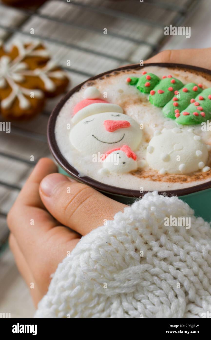 Joymaking Lot de 4 Tasses à Café de Noël Avec Design Festif - Père Noël