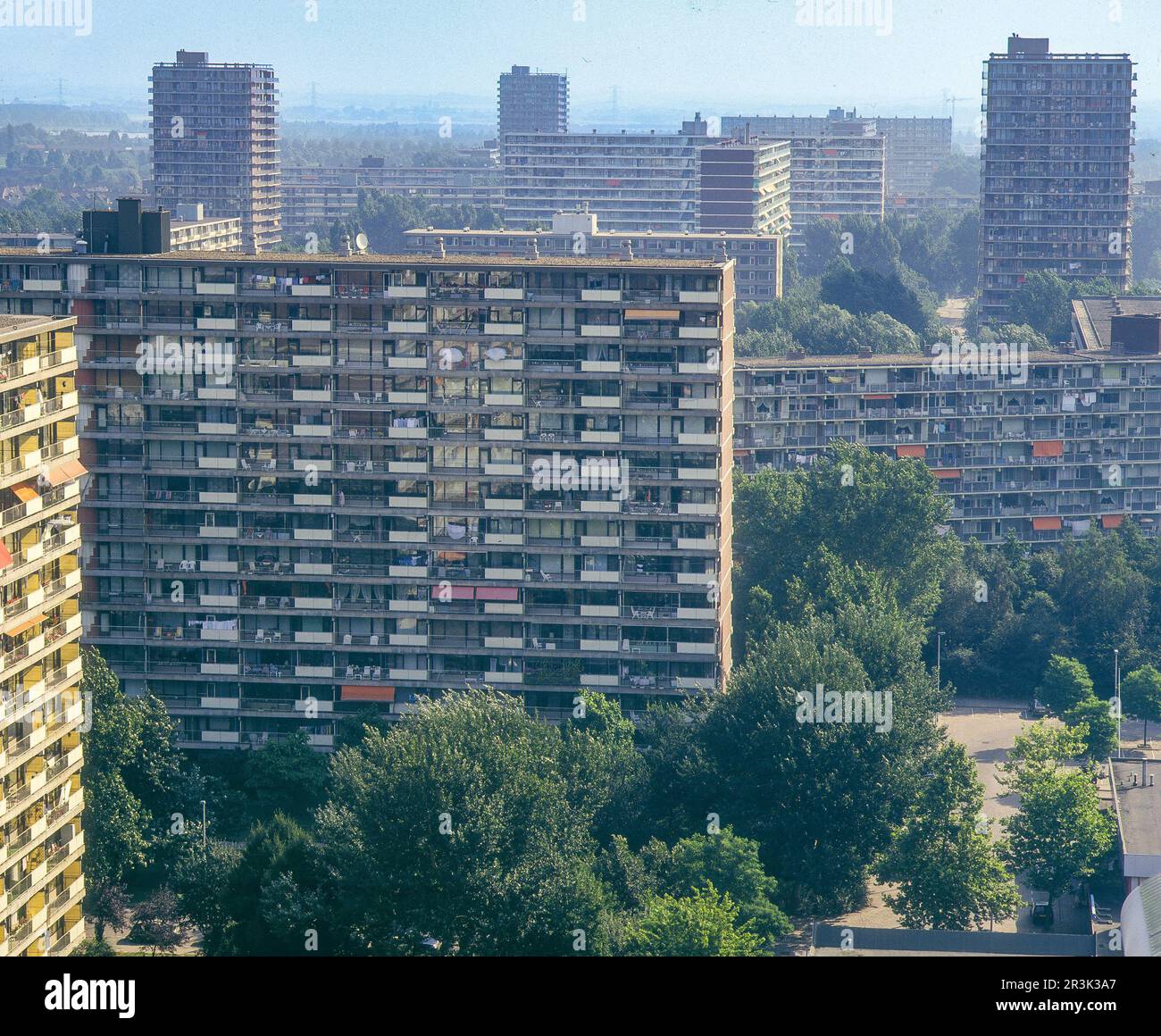 Pays-Bas - Galerie Flats à Arnhem Banque D'Images