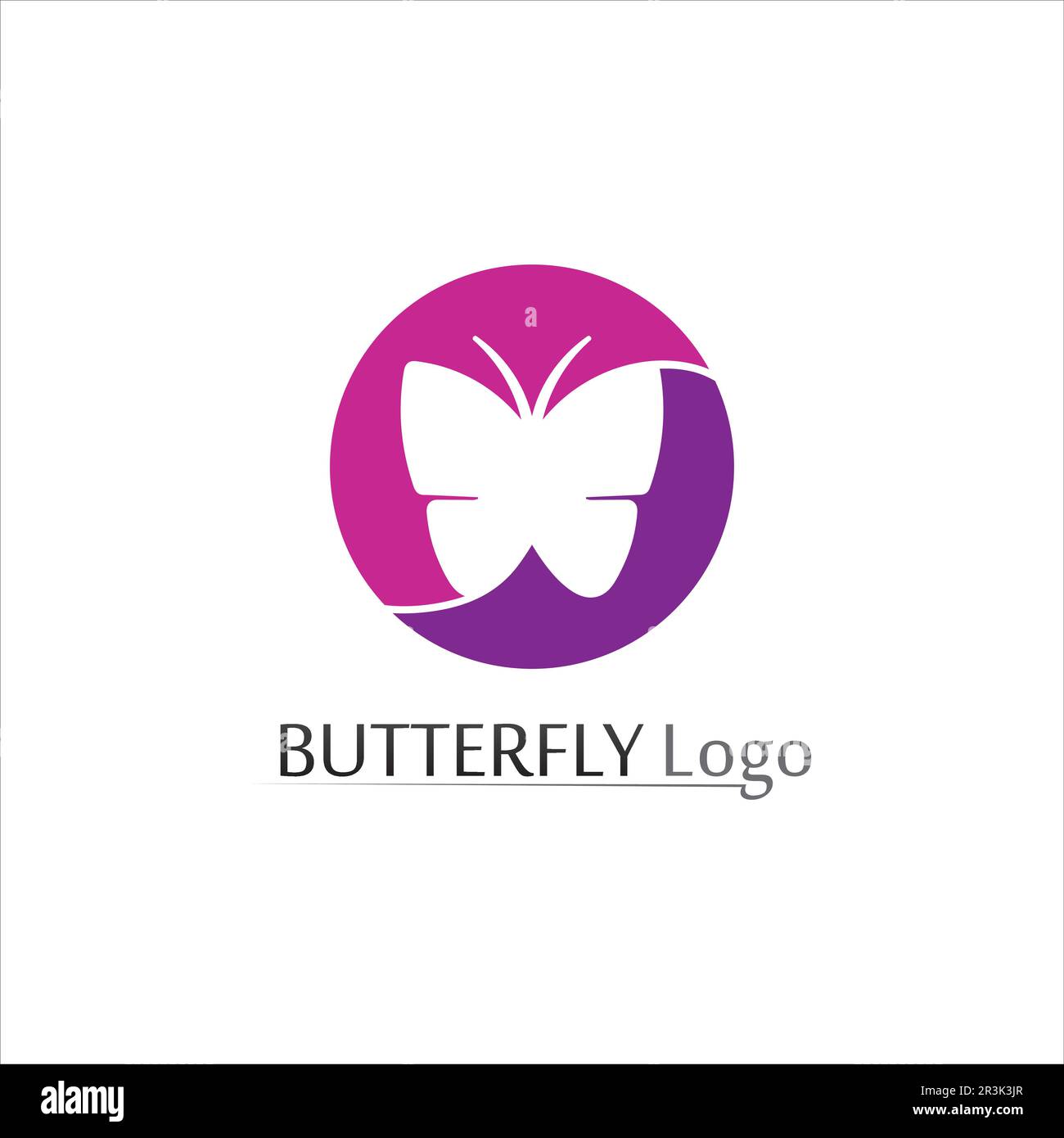 Papillon Beauté conception icône vecteur Illustration de Vecteur