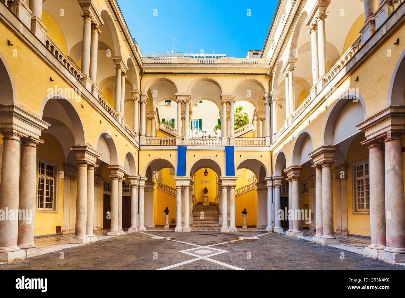 L'Université de Gênes ou Unige est l'une des plus grandes universités d'Italie Banque D'Images