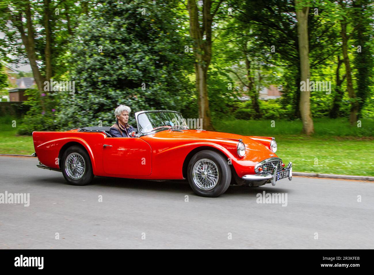 Années 1963 60 années soixante Daimler Dart SP 250, 2,5 litres, conçu par Edward Turner, V8 ; au salon St Annes Classic & performance Motor Vehicle, expositions de voitures classiques, Royaume-Uni Banque D'Images
