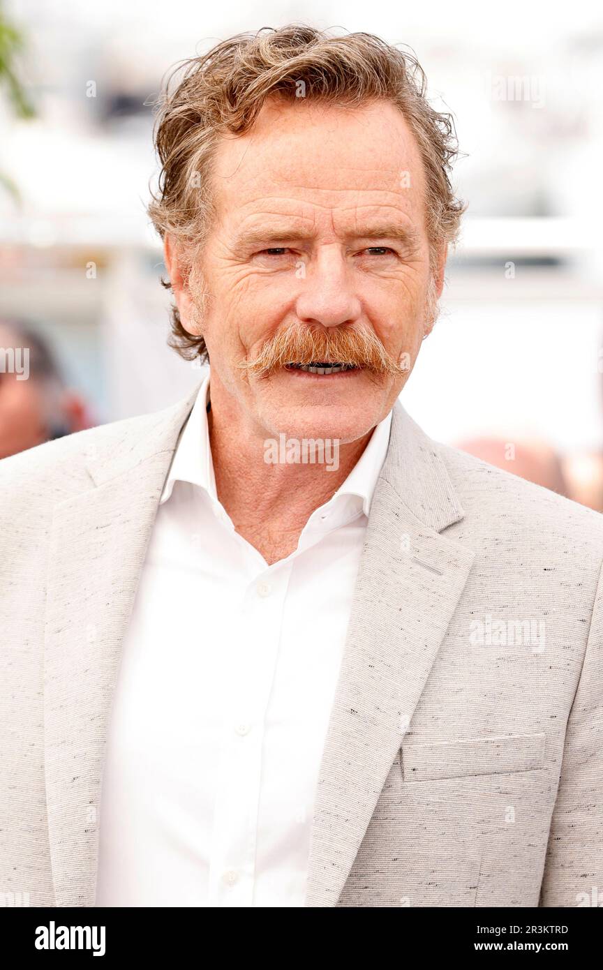 Bryan Cranston beim Photocall zum Kinofilm 'astéroïde City' auf dem Festival de Cannes 2023 / 76. Internationale Filmfestspiele von Cannes am Palais des Festivals. Cannes, 24.05.2023 Banque D'Images