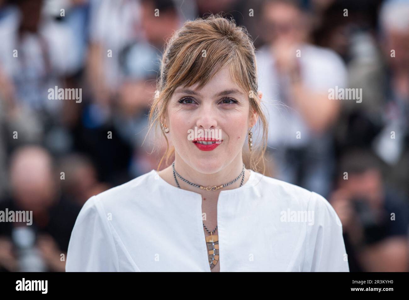 Cannes, France. 23rd mai 2023. Valérie Donzelli participe à la Photocall de l'Amour et les Forets (nous deux) dans le cadre du Festival de Cannes 76th à Cannes, en France, sur 23 mai 2023. Photo d'Aurore Marechal/ABACAPRESS.COM crédit: Abaca Press/Alay Live News Banque D'Images