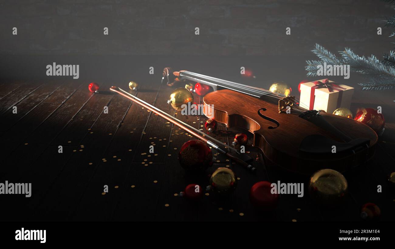 Des chants de Noël Banque D'Images