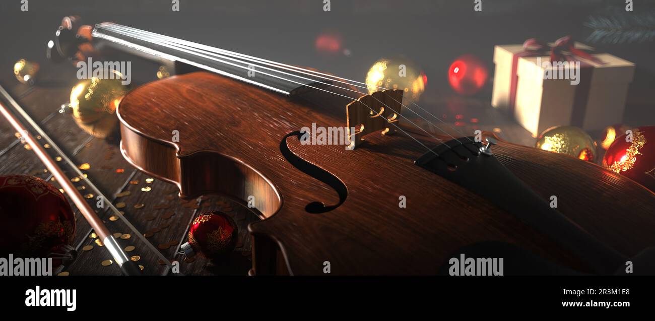 Des chants de Noël Banque D'Images