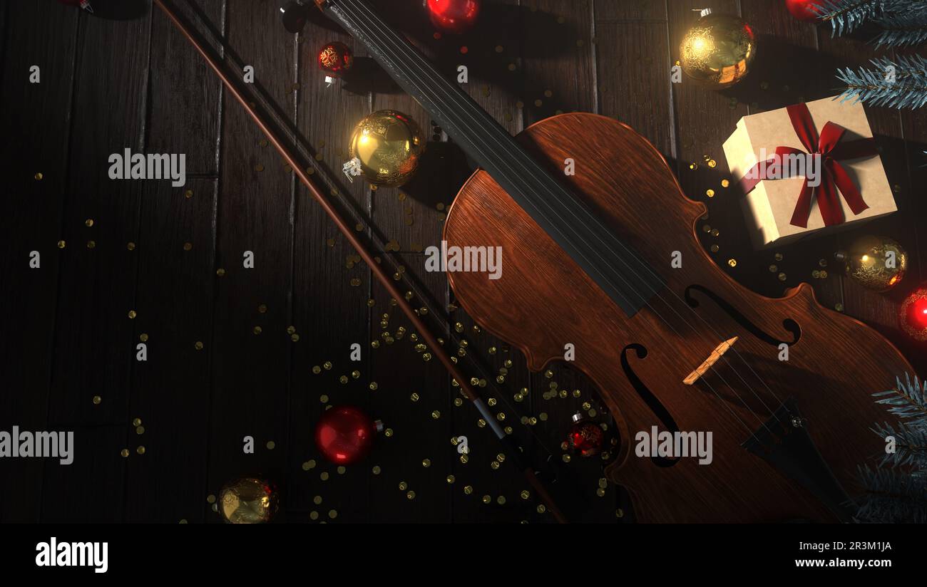 Des chants de Noël Banque D'Images