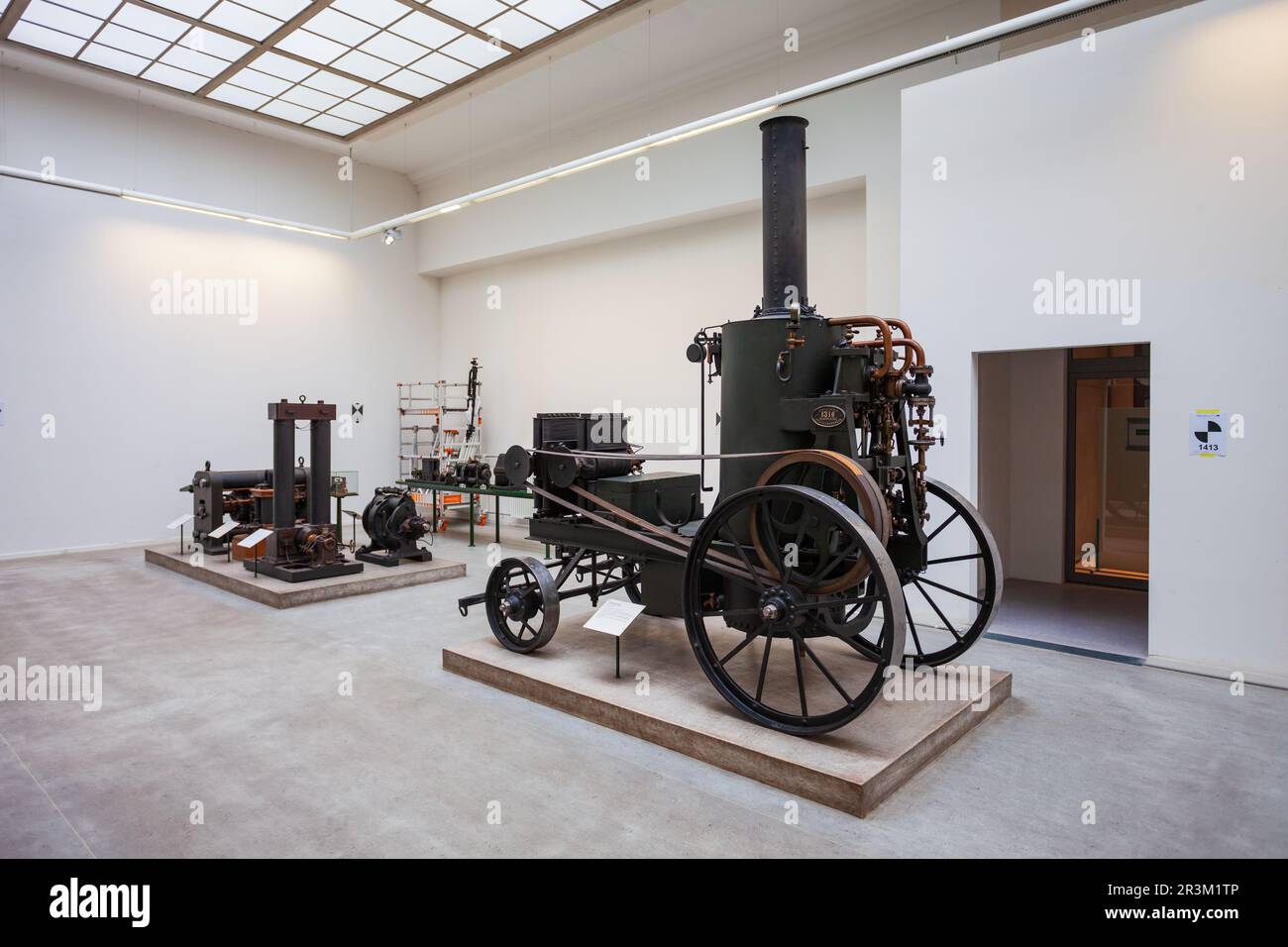 Munich, Allemagne - 07 juillet 2021: Deutsches Museum ou Musée allemand des chefs-d'œuvre de la science et de la technologie à Munich, Allemagne Banque D'Images