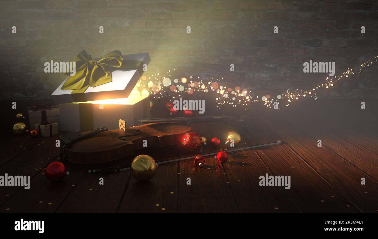 Des chants de Noël Banque D'Images