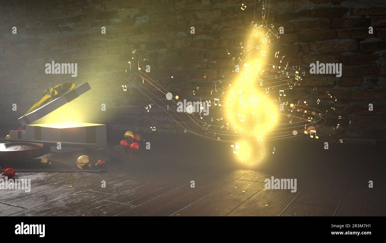 Des chants de Noël Banque D'Images