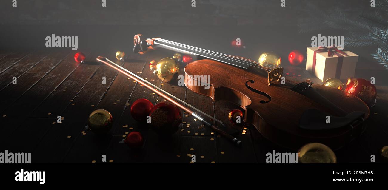 Des chants de Noël Banque D'Images