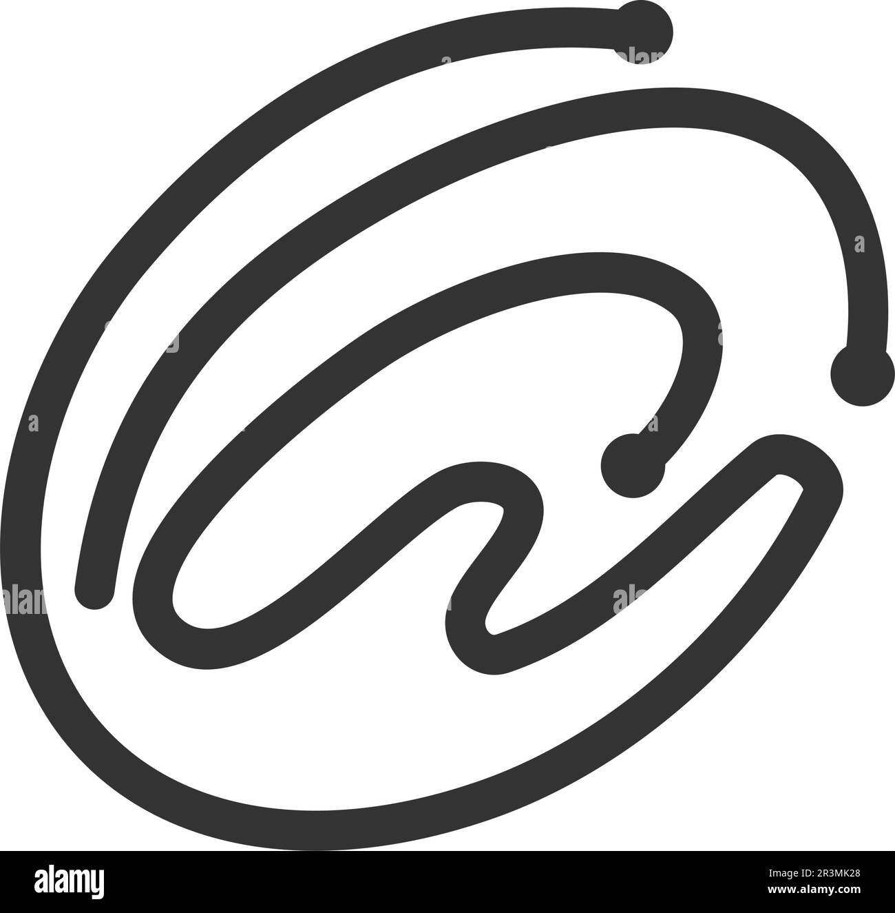 modèle de logo logiciel. Icône Illustration identité de la marque. Illustration isolée et plate. Graphique vectoriel Illustration de Vecteur