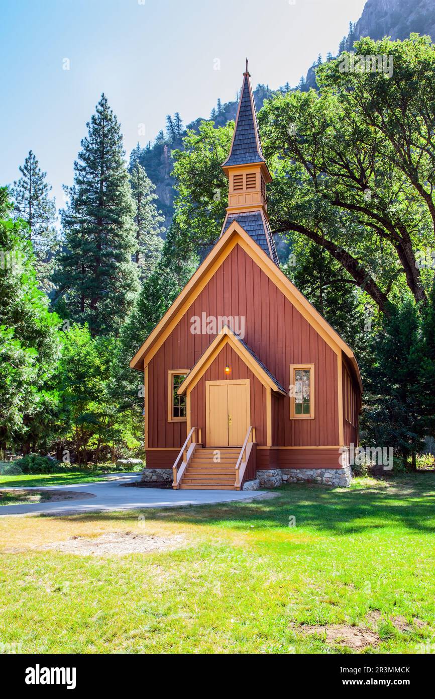 Maison pittoresque du gardien de parc Banque D'Images