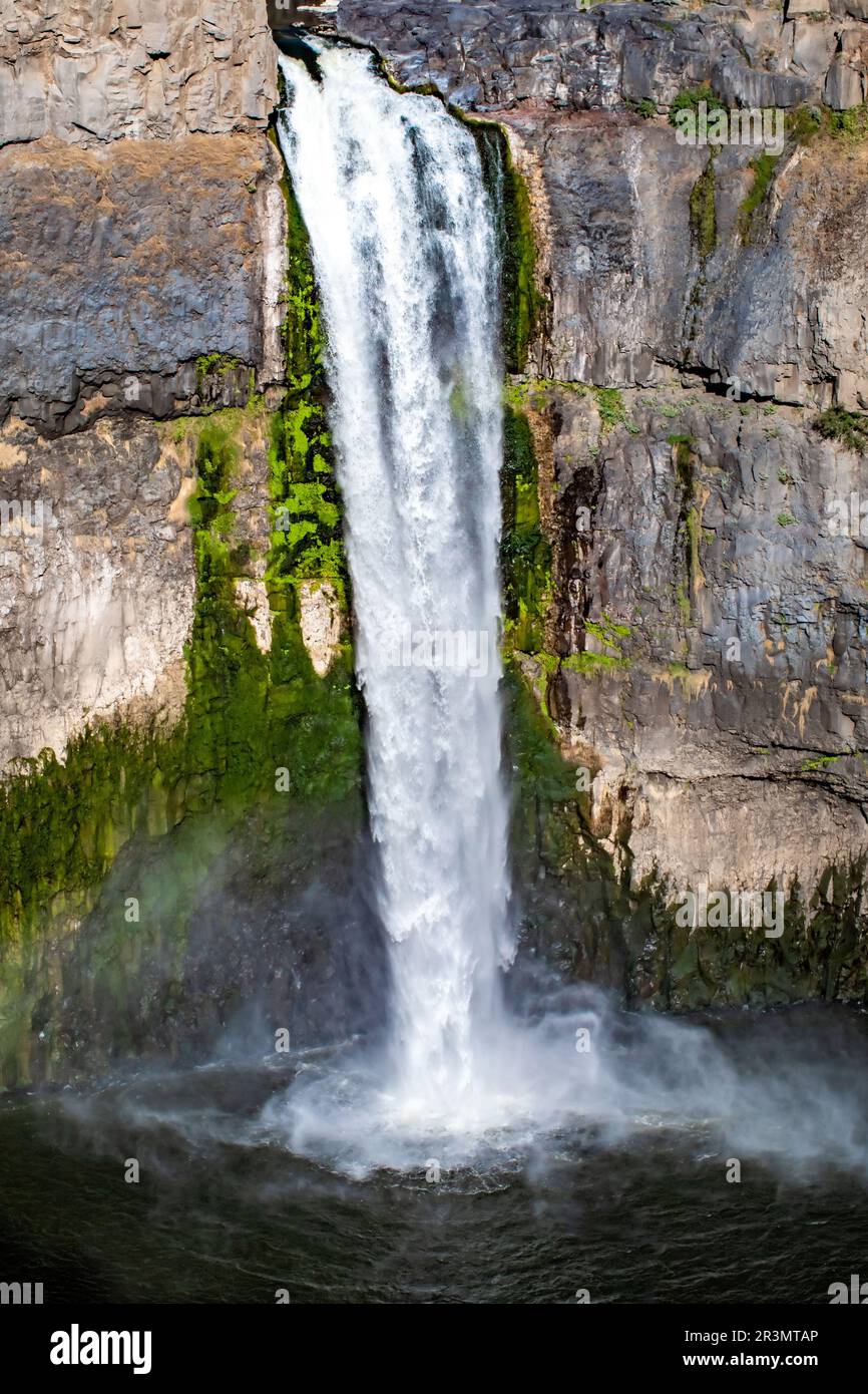 La Palouse Falls dans l'Est de Washington, USA Banque D'Images